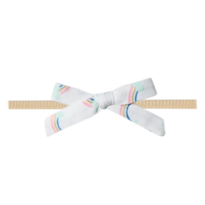 Copper Pearl Ribbon Baby Bow Daydream