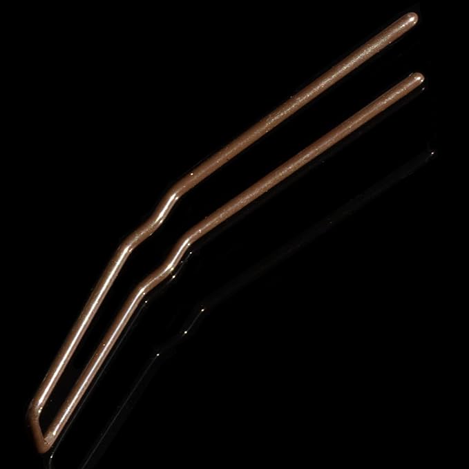 Professional Ballet U Shaped Hair-Pins ROCST Black for Woman Girl Buns 3 inch 12 Pack(Black)
