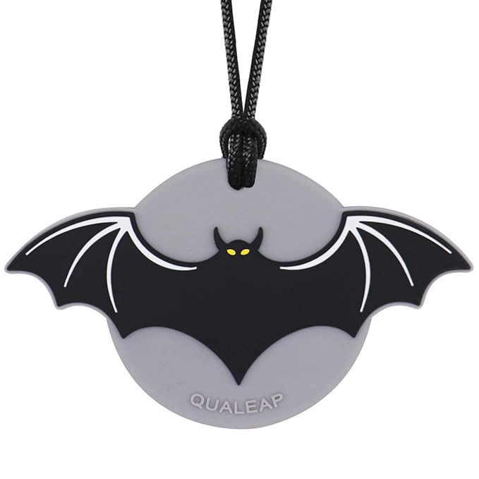 Xtra Tough (XT) Sensory Chew Necklace for Kids, Boys or Girls - Sensory Oral Motor Aids Teether Toys for Autism, ADHD, Baby Nursing or Special Needs- Made for Aggressive Chewers (1 Pack)