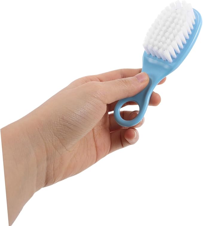 VICASKY 5sets Bath Brush and Comb Newborns Toddlers Soft Bristle Hairbrush and Cradle Cap Treatment Gentle Scalp Massage Tool