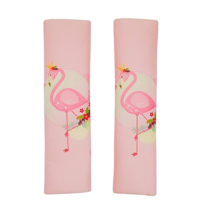Seat Belt Cover Pad for Kids, 2 Pcs Soft Baby Seat Belt Cushions Pads, Car Seat Straps Shoulder Protector Pillow for Girls Boys