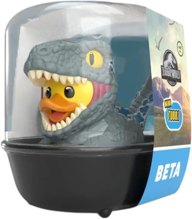 TUBBZ Mini: Jurassic World Rebirth - Beta Cosplaying Rubber Duck Vinyl Figure