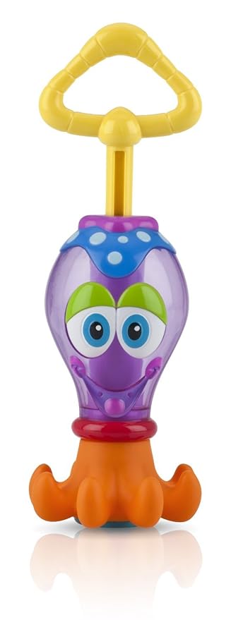 Nuby Squid Squirter Bath Time Toy, 5"