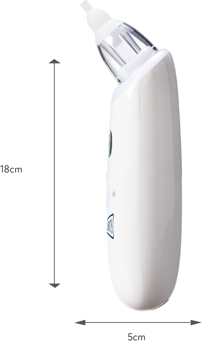 Dr. Talbot's Electric Nasal Aspirator for Babies - with Hygienic Travel Case - Ear Wax Removal Tool and Nose Cleaner
