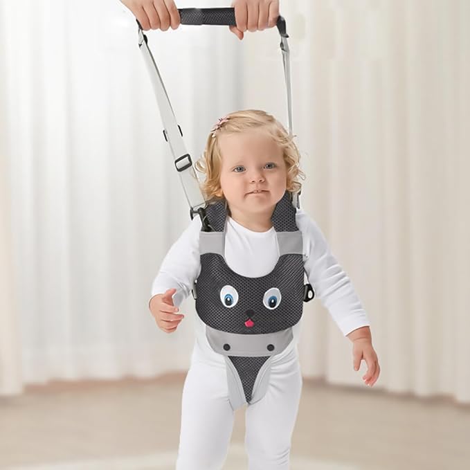 Baby Walking Harness - Toddler Walker Harness Adjustable Assistant Belt - Handheld Kids Walker Helper - Infant Learning Walk Support Assist Trainer Tool for 8-24 Month Old (Chicken)