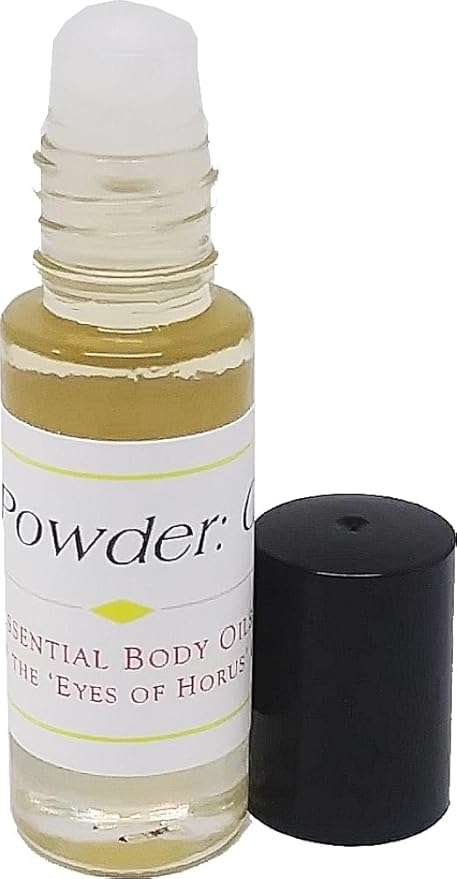 Baby Powder: Classic Scented Body Oil Fragrance [Roll-On - Light Gold - 1/8 oz.] - ID#31866