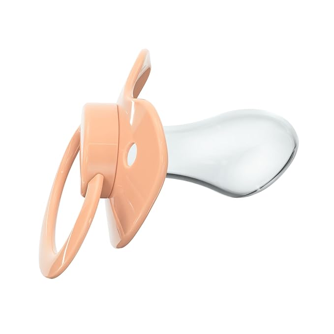 Pacifier Addict - Fixx - JUMBO Functional Adult XXL Silicone Pacifier - Size 10 (Blush Pink)
