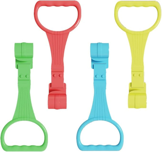 4 PCS Baby Pull Up Rings Robust Baby Pull Rings Crib Pull Rings Playpen Pull Up Rings Kids Walking Training Tool for Baby Kids