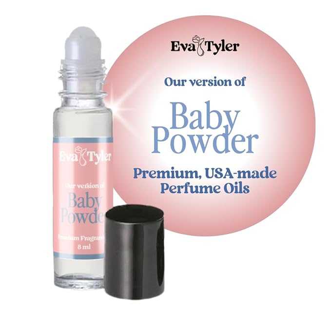 Baby Powder Premium Perfume Roll on | USA made | Long-lasting | Women's (Roll on 30ml)