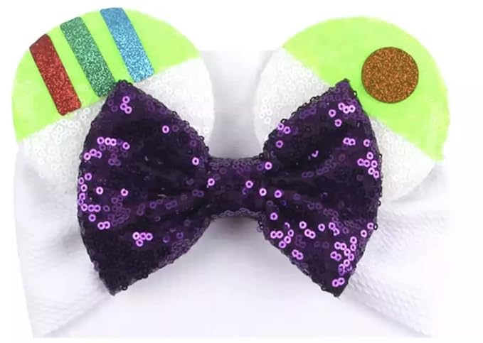 CLGIFT Minnie Ears Baby Headband, Toddler Headband (Buzz)