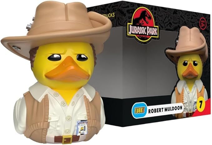 TUBBZ Boxed Edition: Jurassic World - Robert Muldoon Cosplaying Rubber Duck Vinyl Figure