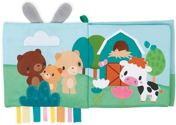 Kaloo - Choo - Choo at the Farm Fabric Activity Book - 0 Months + - K971800