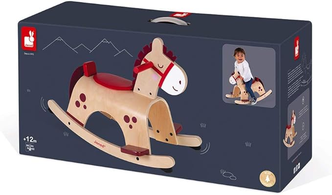 Janod Classic Rocking Pony - Ages 1+ - J08023