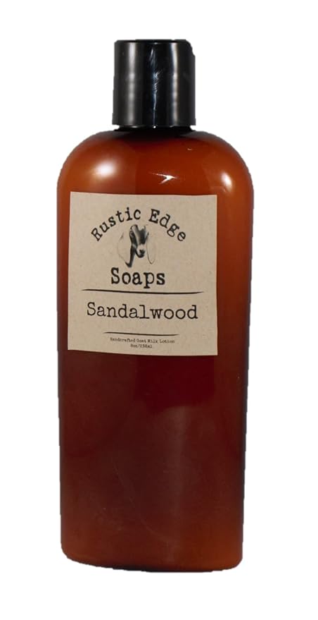 Sandalwood Goat Milk Lotion- 8 Oz