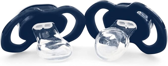 Baby Fanatic Pacifier 2-Pack - NFL Tennessee Titans - Officially Licensed League Gear