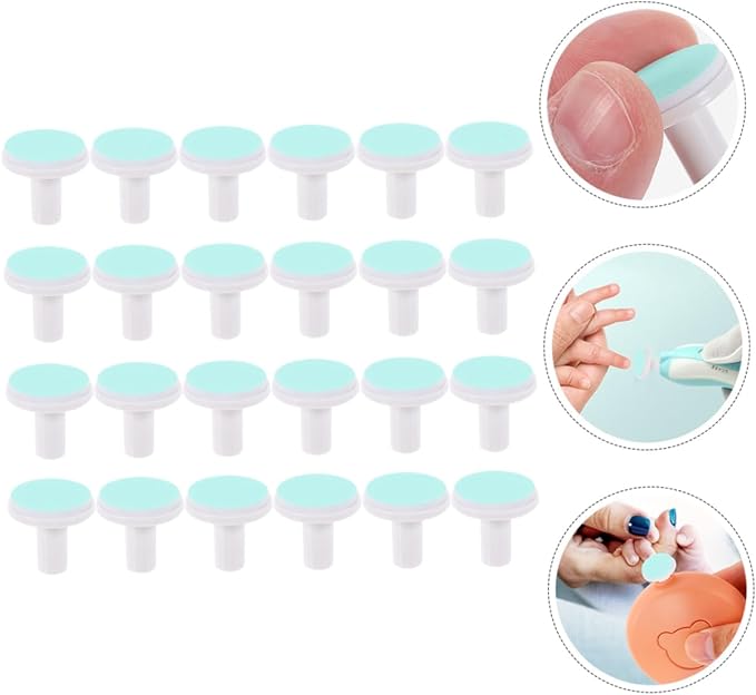 pcs Nail Replacement Pads Baby Nail Trimmer Grinding Heads Electric Nail Trimmer Pads for Toddler Nail Accessories Clippers Nail File Nail File Replacement Pads Toddler