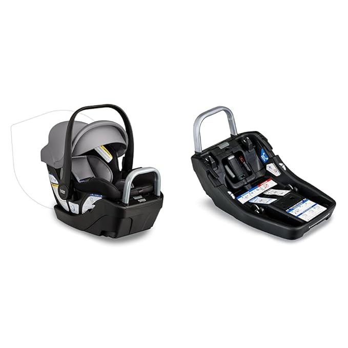 Britax Willow S Infant Car Seat with Alpine Base, ClickTight Technology, Rear Facing Car Seat & Alpine™ Infant Car Seat Base with ClickTight®