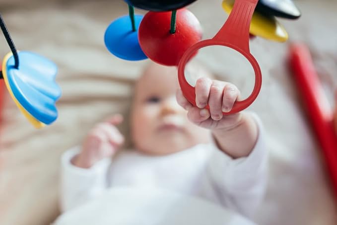 Baby Pull Up Rings 6 Pack Walk Assistant, Pull Up Ring for Baby Playpen Handle Grip for Toddlers -- Value Pack