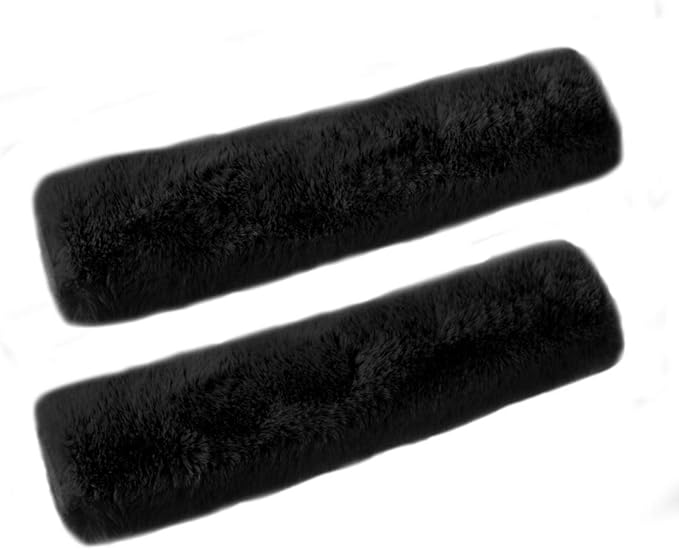 GAMPRO Car Seat Belt Pad Cover, 2-Pack Soft Car Safety Seat Belt Strap Shoulder Pad for Adults and Children, Suitable for Car Seat Belt, Backpack, Shoulder Bag