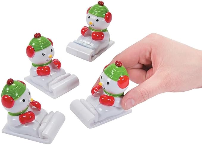 Fun Express Snowman Pullback - Toys - 12 Pieces