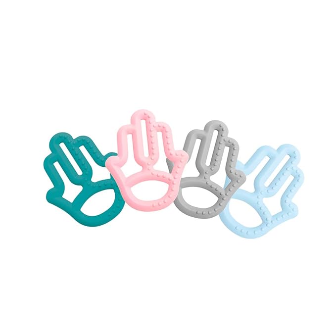 MinikOiOi Toothee 100% Silicone Teether 3m+ (Blue)