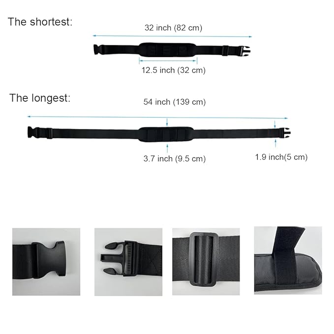 Car Seat Carrying Shoulder Strap Car Seat Travel Belt Car seat Strap Adjustable Shoulder Infant Carrier Transfer Belt for Parent