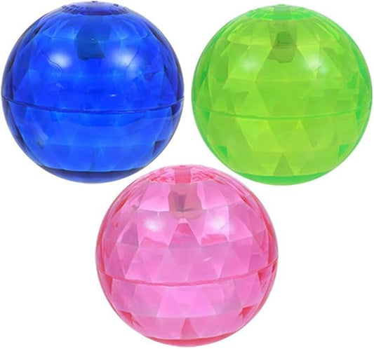 blinkee 2 Pieces 4 Inch LED Super Bounce Ball Assorted Colors