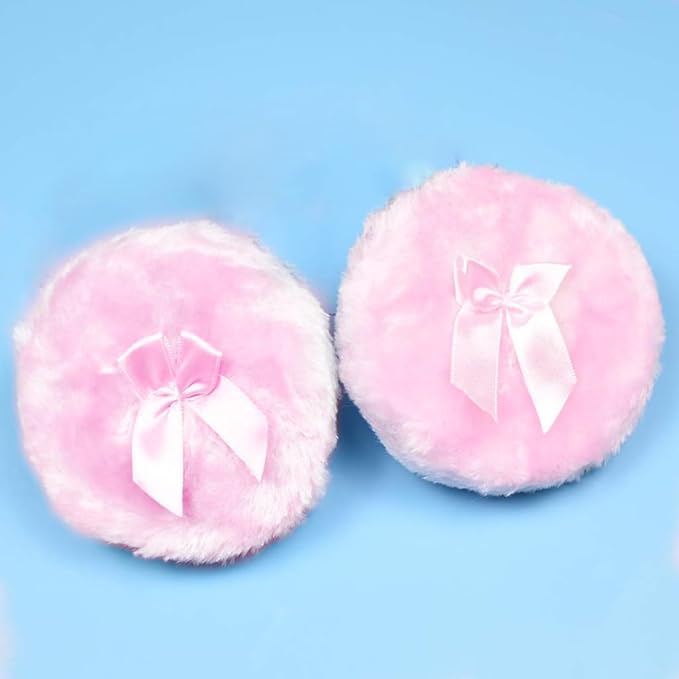 Powder-Puff For Body Professional Baby Cosmetic Soft Plush Powder-Puff Sponge For Talcum Powder Women Makeup Supplies