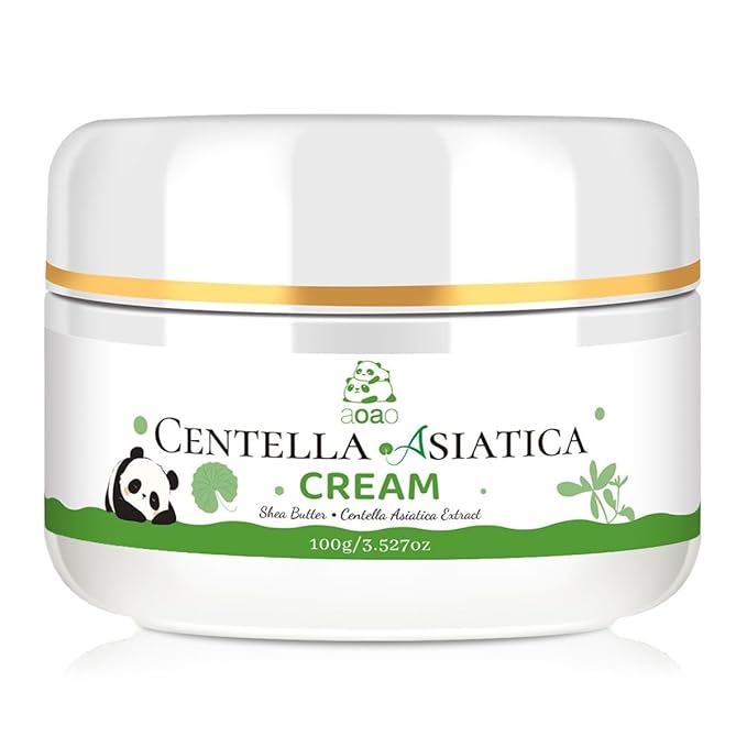 AOAO Avocado Kids Daily Moisturizer Cream, Gently Hydrates Dry, Sensitive Skin for Baby & Kids Face and Body, Natural Oat & Centella for Soothing Nourishing Care, 3.527oz (Centella)