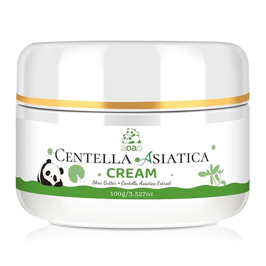 AOAO Avocado Kids Daily Moisturizer Cream, Gently Hydrates Dry, Sensitive Skin for Baby & Kids Face and Body, Natural Oat & Centella for Soothing Nourishing Care, 3.527oz (Centella)