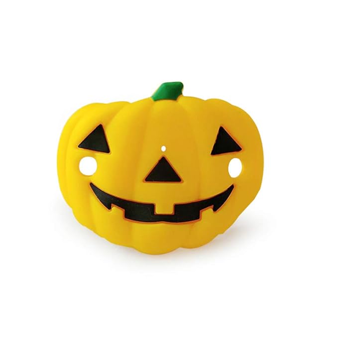 TOYANDONA 3pcs Baby Pacifiers Halloween Elements Design Pumpkin Skeleton Vampires Fangs Shaped Pacifier for Baby Toddlers Infants