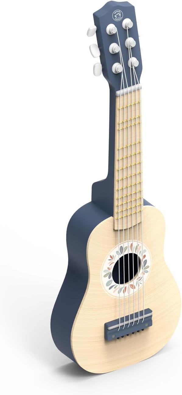 SPEEDY MONKEY Kids Guitar – Sturdy 6-String Nylon Toy Guitar, Safe & Injury-Resistant Coating, Portable Design for Early Learning & Musical Development, Ideal for Kids Ages 3+