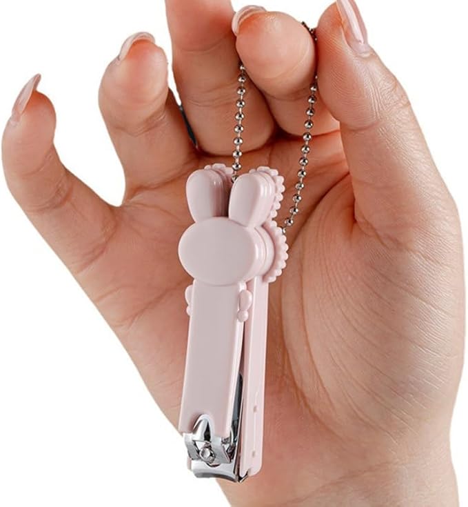 Totority Nail Clipper Cute Cartoon Design Portable Fingernail and Toenail Trimmer for Boys and Girls and Adults and Efficient Nail Clipping Tool for Travel and Home Use