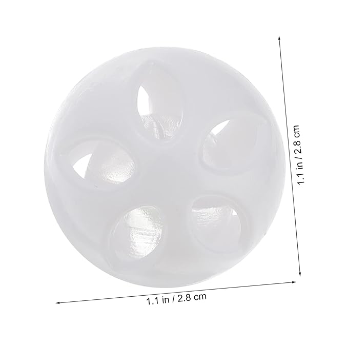 50Pcs Rattle Balls Inserts Repair Doll Noise Maker Noise Maker Insert Rattle Toy for Baby Pet Toy Animal Puppet Doll 28mm
