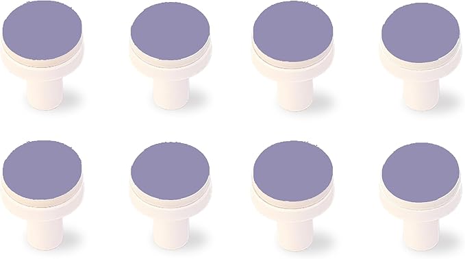Fansidi Electric Baby Nail File Replacement Pads | Compatible with Fansidi Nail Trimmers, Safe + Easy Grooming, Trimming, and Nail Filing for Nail Care, Suitable for 6-12 Months, Purple