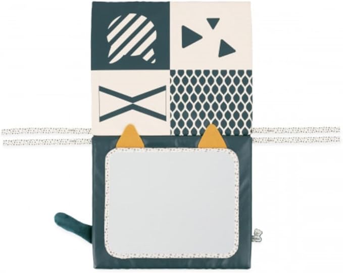 Kaloo - Stimuli - My Sensorial Mirror - Soft Multi Textured Toy for Babies - Early Developments - Polyester - from Birth - K227001.