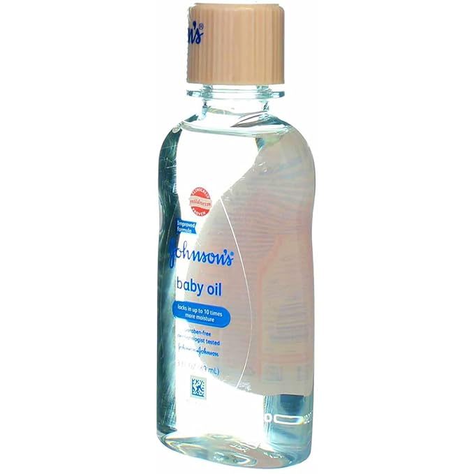Johnson & Johnson Baby Oil, 3 Count, 3 Fl Oz