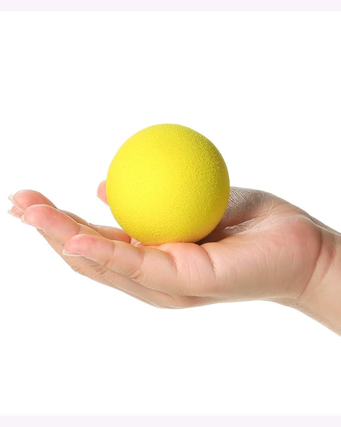 Pllieay 2.4 Inch Soft Foam Balls, Lightweight Mini Indoor Toys Play Balls for Safe Fun, Birthday Party for Boys and Girls