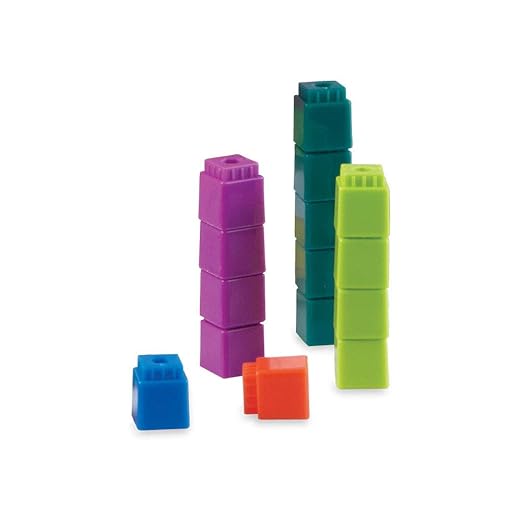 hand2mind Interlocking UniLink Math Linking Cubes, Plastic Cubes, Color Sorting, Connecting Cubes, Math Manipulatives, Counting Cubes for Kids Math, Math Cubes, Counters for Kids Math (Set of 1000)