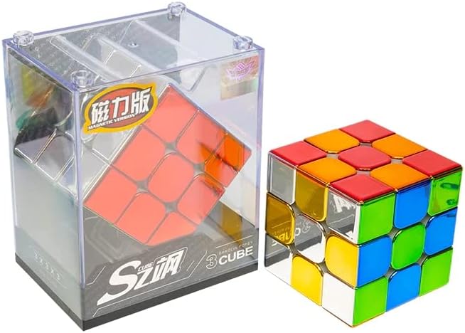 Cuberspeed Cyclone Boys Metallic 3x3 Magnetic Stickerless Magic Cube Puzzle Toys Cyclone Boys Metallic 3x3 M Speed Cube Magnetic Version