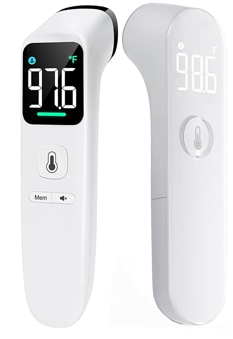 Touchless Thermometer LED White + LED White