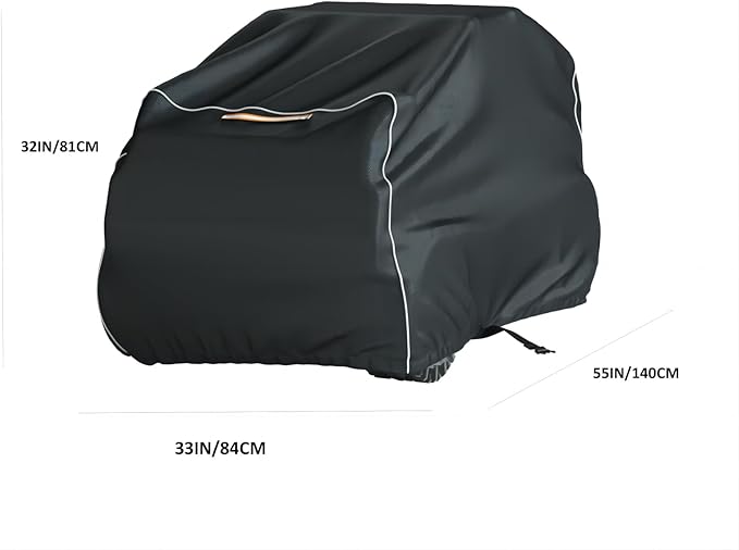 Kids Car Cover, Waterproof Cover for Large Children's Toy Car, 420D Universal Outdoor Car Cover for Power Wheels Jeep and Toddler's Electric Car, All-Weather Protection, with Reflective Webbing