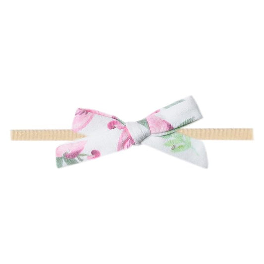 Copper Pearl Baby Bows: Stylish Headbands for Baby Girls, Premium Soft and Stretchy Baby Headbands, Perfect for Newborns, Trendy Designs - Grace
