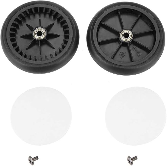 for Yoya Stroller Accessories Car Seat Adapter,Baby Stroller Wheel Tool,A Pair of Rear Wheels Stroller Wheel Wear Resistant for Yoyo for Kiddopotamus for Chbaby for Yoya