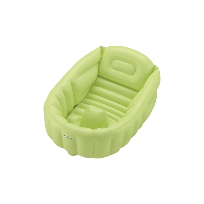 Richell baby bath W Green