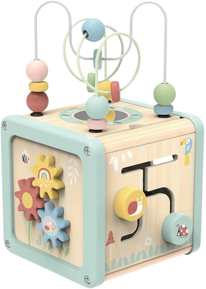 Children Activity Dice of Wood