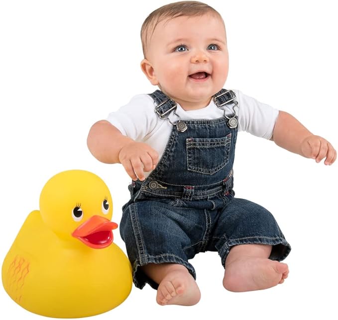 Rhode Island Novelty 10.5 Inch Jumbo Rubber Ducky One Per Order