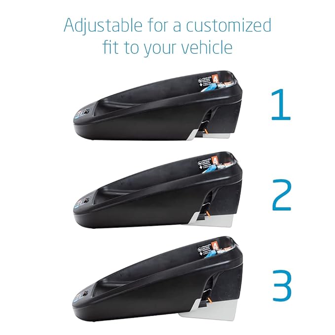 Maxi-Cosi Infant Car Seat Base Compatible with Mico Luxe Infant Car Seat, Rear-Facing for Babies from 4-30 lbs