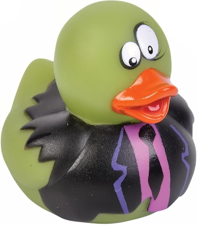 2-inch Zombie Rubber Duckies (Bulk Pack of 12 Ducks)
