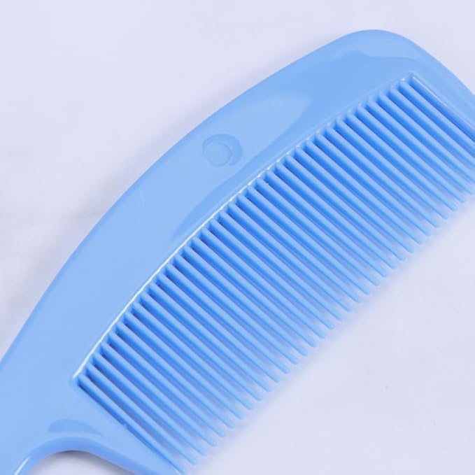 Toyvian Baby Brush and Comb Set for Newborns and Toddlers Anti-Static Massage Comb with Safe Rounded Teeth Promotes Scalp Circulation Bright Colors for Infant Grooming Care